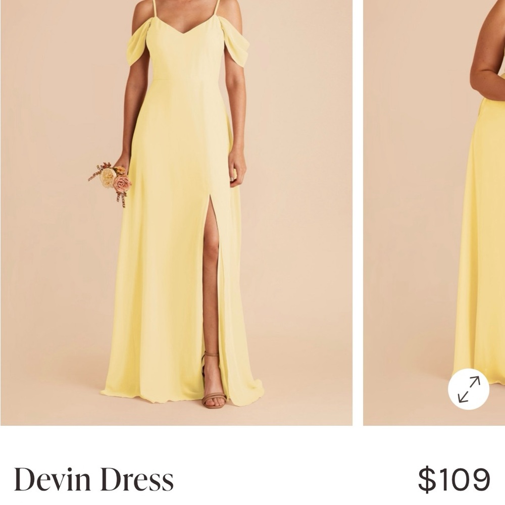 Birdy Grey Devin Dress in Soft Yellow